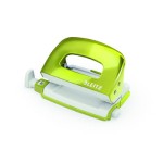 Dziurkacz Mini Leitz WOW metalowy Leitz, zielony metalik