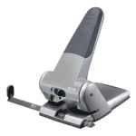 Dziurkacz 5180 Extra mocny Leitz srebrny dziurkuje 65 kartek