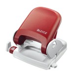 Dziurkacz Duży Leitz 5005 czerwony 25 kartek