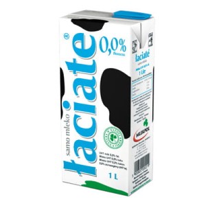 Łaciate mleko 1L UHT 0 % 