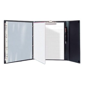 Teczka na dokumenty JULIA A5 czarna