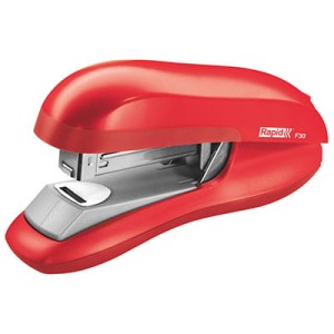 Zszywacz z płaskim zszywaniem F30 Rapid, jasnoczerwony, 5 lat gwarancji, 30 kartek