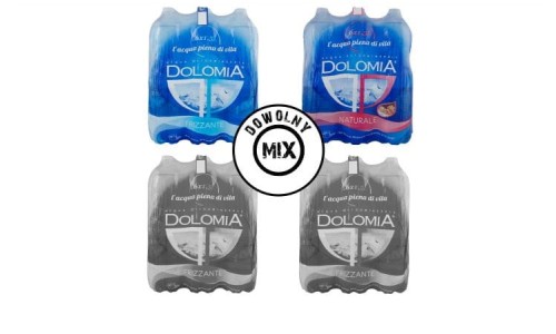 Cztery zgrzewki wody Dolomia ( 24 butelki ) do wyboru