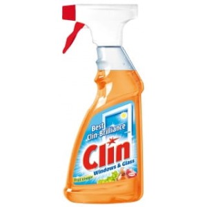 PŁYN DO MYCIA SZYB CLIN VINEGAR, POMPKA, 500ML