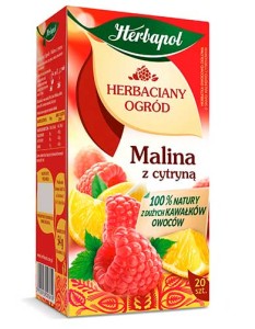 Herbata HERBAPOL MALINA Z CYTRYNĄ 20T