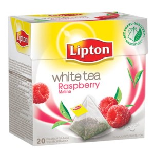 LIPTON PIRAMIDKA WHITE RASPBERY 20 SZT.
