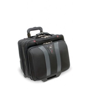Torba pilotka WENGER Granada, 17", 420x350x250mm, czarna/szara