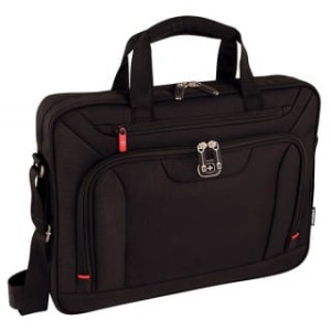 Torba na laptopa WENGER Slim Index, 16", 420x320x80mm, czarna