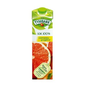 TYMBARK sok z czerwonego grapef.100%    1 L 