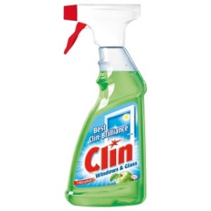 PŁYN DO MYCIA SZYB CLIN JABŁKO, POMPKA, 500ML