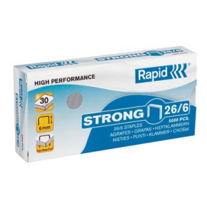 Zszywki 23/10 Rapid Strong 1000szt.