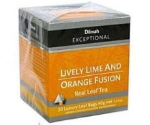 Herbata DILMACH PIRAMIDA LIVEYLIME AND ORANGE FUSION EX.20T
