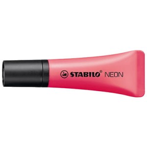 Zakreślacz STABILO NEON, różowy