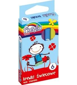 Kredki GRAND świecowe .8 kol.