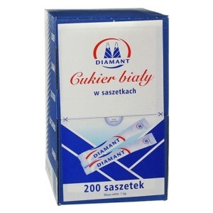 Cukier Biały w saszetkach 200x 5g