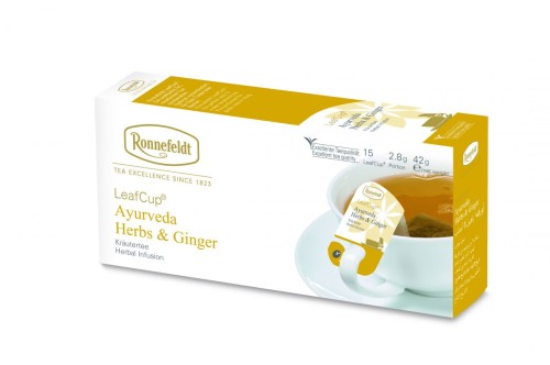 Opakowanie naparu ziołowego Ayurveda - Herbs &amp; Ginger