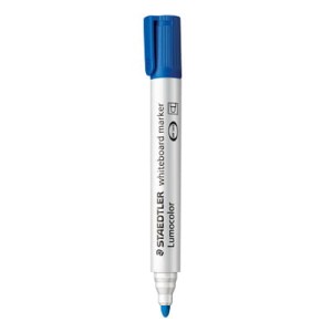 Marker do tablic suchościeralnych niebieski STAEDTLER 351