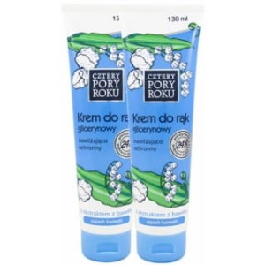 KREM DO RĄK CZTERY PORY ROKU BAWEŁNA, GLICERYNOWY, 130ML