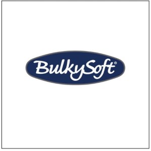 BulkySoft Serwetki 24x24, 2 warstwy 100 sztuk białe