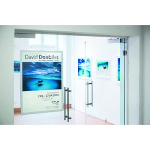 DURAFRAME POSTER A2 samoprzylepna magnetyczna rama w formacie plakatowym, srebrna