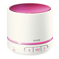 Minigłośnik Leitz WOW, z Bluetoothem, różowy 63581023