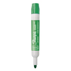 Marker do tablic suchościeralnych zielony okrągły Sharpie
