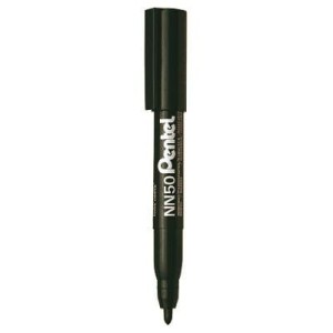 Marker do białych tablic Pentel MW85C czarny