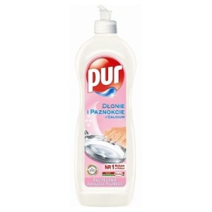 Płyn do mycia naczyń PUR Dłonie i paznokcie, 900ml