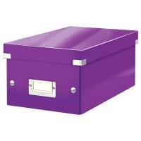 Pudło na DVD Leitz C&S WOW, fioletowy (206x147x352mm)