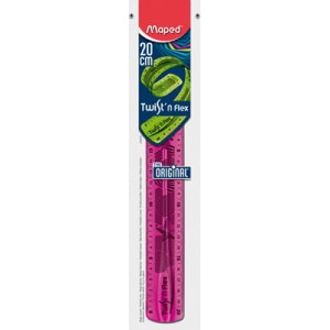 LINIJKA NIEŁAMLIWA TWIST'N FLEX 20 CM BLISTER 