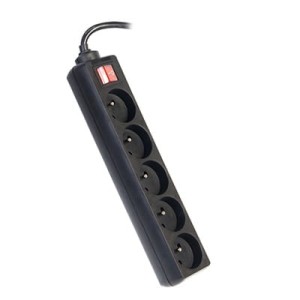 Listwa  TRACER Power Patrol 3 m Black (5 gniazd)