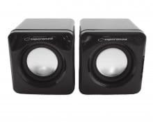 Esperanza głośniki 2.0 LEGGIERO EP111 CUBE USB4x24, 2 warstwy 100 sztuk granat (1)