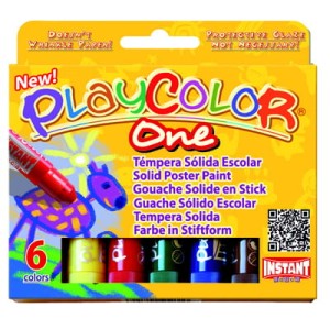 Farby w sztyfcie PlayColor One pudełko 12 kolorów