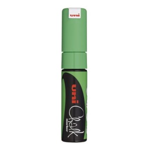 Marker z farbą kredową CHALK PWE-8K zielony UNI 