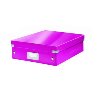 Pudło z przegródkami Leitz C&S, fioletowy (143 x 136 x 352)