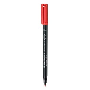 Foliopis F 318 czerwony STAEDTLER