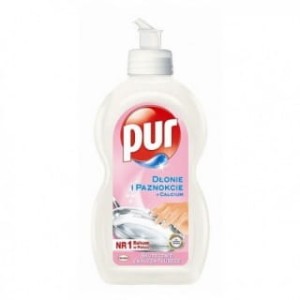 PŁYN DO MYCIA NACZYŃ PUR DŁONIE I PAZNOKCIE, 450ML