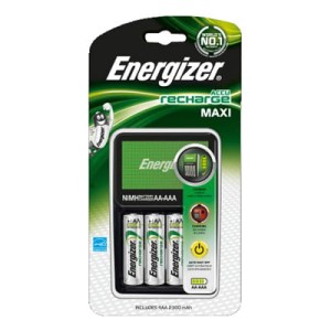 Ładowarka Maxi z czterema akumulatorami AA 2300 mAh