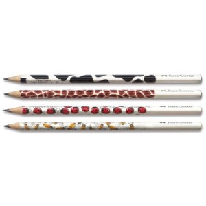 OŁÓWEK TRÓJKĄTNY MOTYW PSZCZOŁA FABER CASTELL