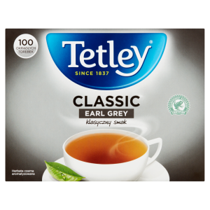 Herbata TETLEY EARL GREY 100T
