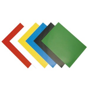 Okładki kartonowe do bindownicy nabłyszczane Chromo białe