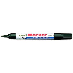 Marker permamentny PM126 czarny UNI 
