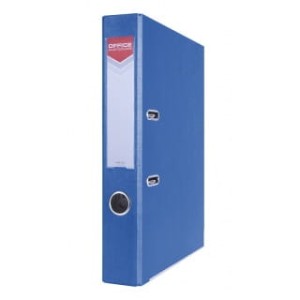  Segregator OFFICE PRODUCTS Officer z szyną, PP, A4/55mm, niebieski