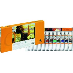 Farby olejne E 1386 B - 12 szt . Maries 12 ml