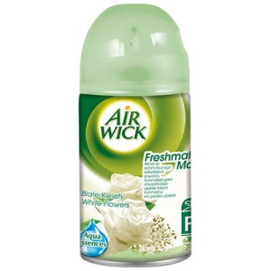 Odświeżacz AIRWICK Freshmatic Białe Kwiaty Aqua Essences 250 ml Wklad