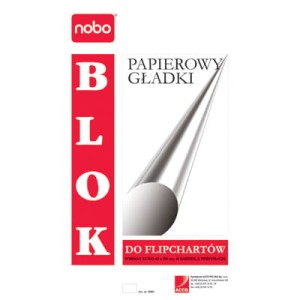 Blok do flipchartu kratka 650X1000mm 20 kartek NOBO