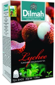 HERBATA DILMAH AROMAT BRZOSKW&LYCHE 20T