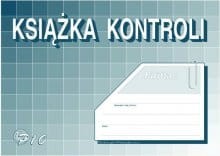 Książka kontroli, A5, offset