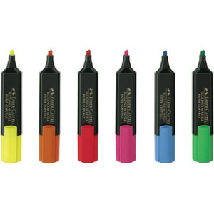 Zakreślacz 48 pomarańczowy FABER-CASTELL