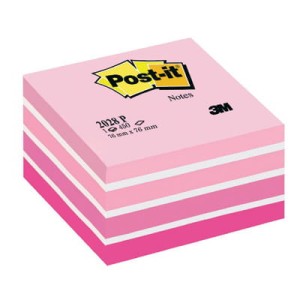 Kostka samoprzylepnaPostit® 450 kartek Akwarelowa różowa 